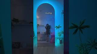 Decor góc PC cực đơn giản với dây led RGB