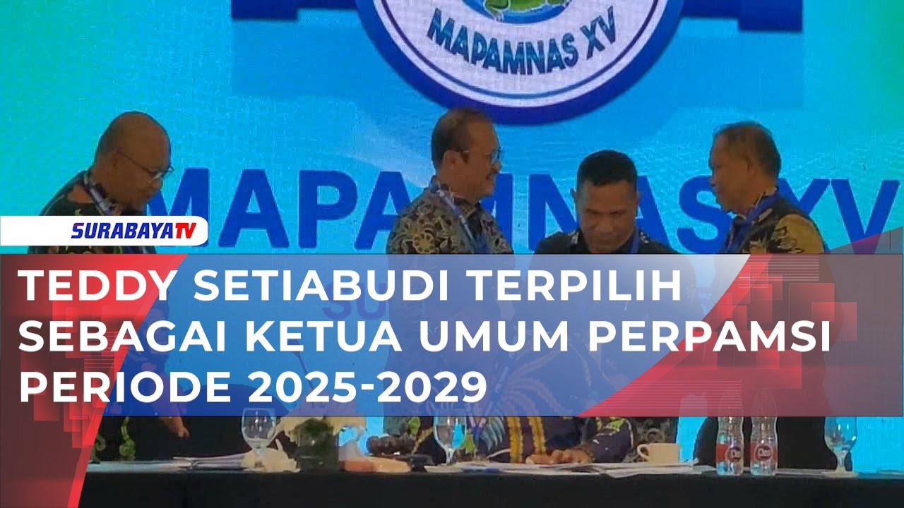 TEDDY SETIABUDI TERPILIH SEBAGAI KETUA UMUM PERPAMSI PERIODE 2025 2029