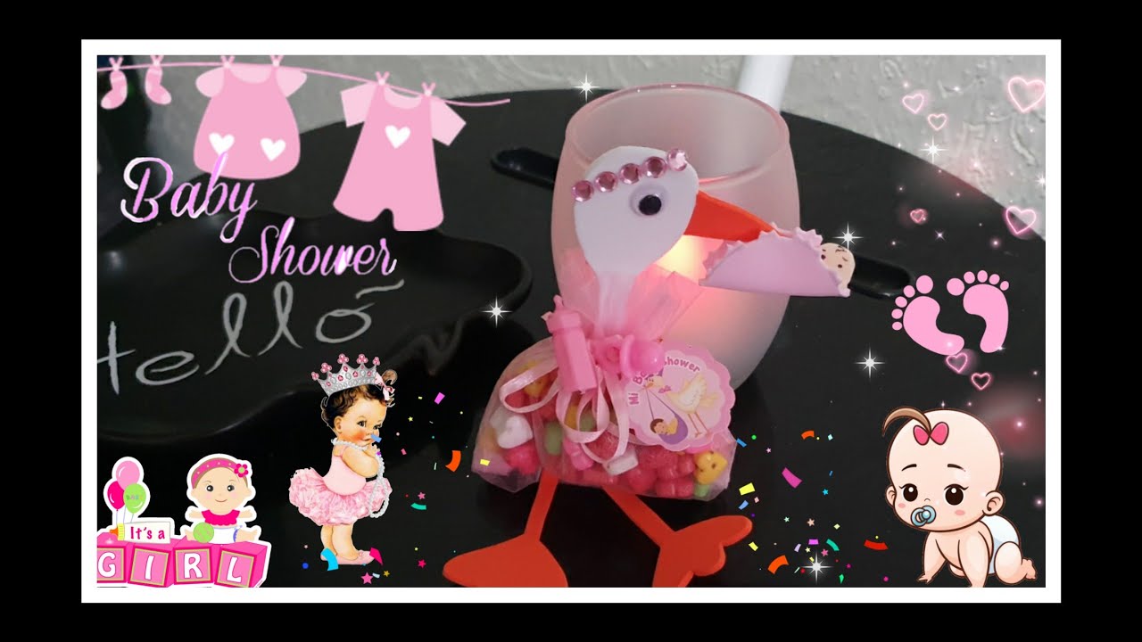 Como hacer Cigueña dulcera baby shower