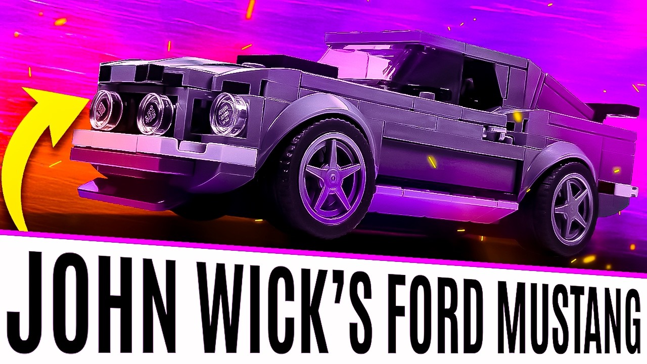 I Built John Wick's Mustang - Because LEGO Never Would!