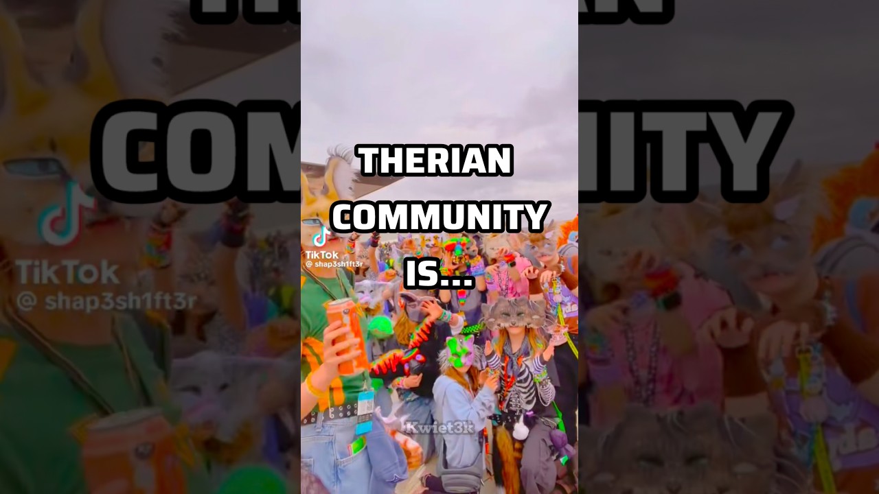 I LOVE THERIAN COMMUNITY AS OTHERPAW💞do you support therian community?#otherpaw#therian#edit#mask