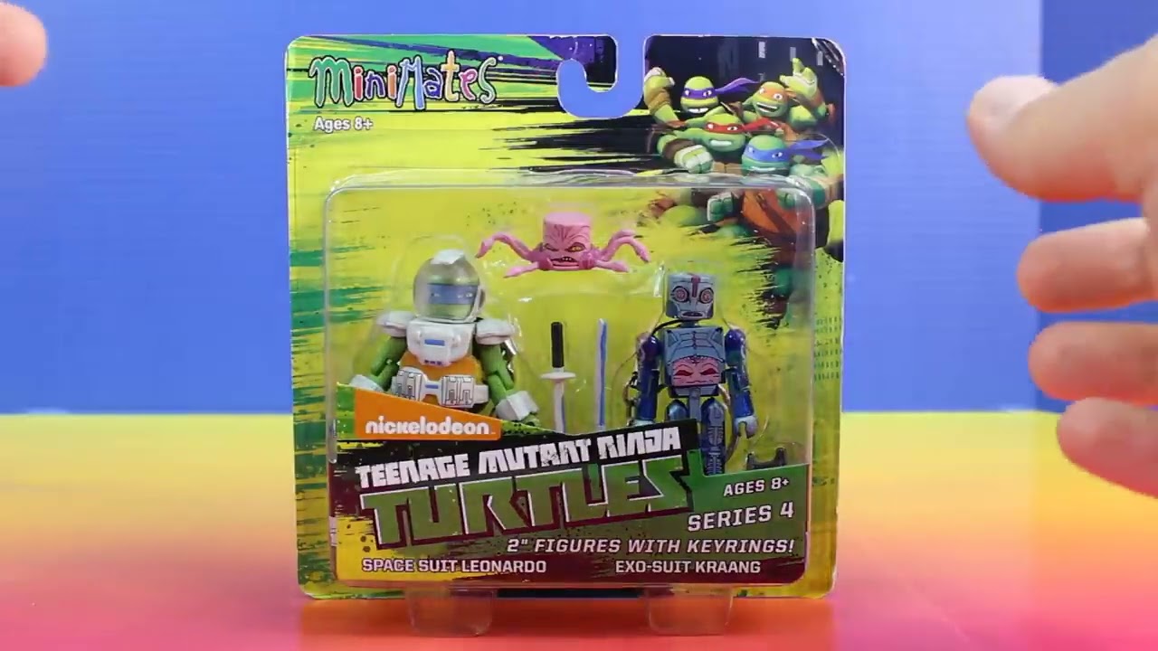 Nickelodeon Teenage Mutant Ninja Turtles TMNT Mini Mates