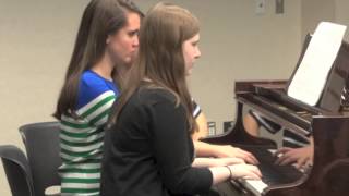 Rebecca Krane and Claire Hamilton - Evening Song by David Karp