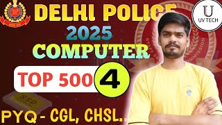 👮♂️ Delhi Police & SSC Exams ke Liye Important Computer Questions | Full Topic Wise Class