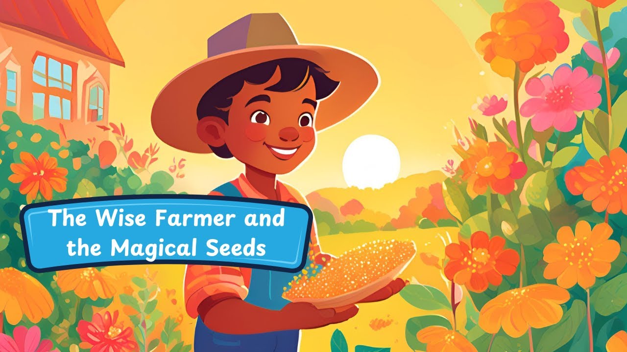 The Wise Farmer and the Magical Seeds | Kids Moral Stories in English ...