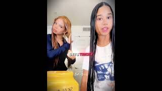 Twins Gave Older Sister Curls For First Time 😱💕 #family #...