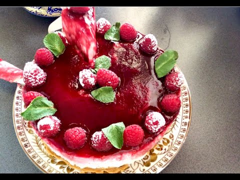 bavarois-chocolat-🍫-blanc-et-framboises-👌une-gourmandise🤤/sheer-gluttony-😋