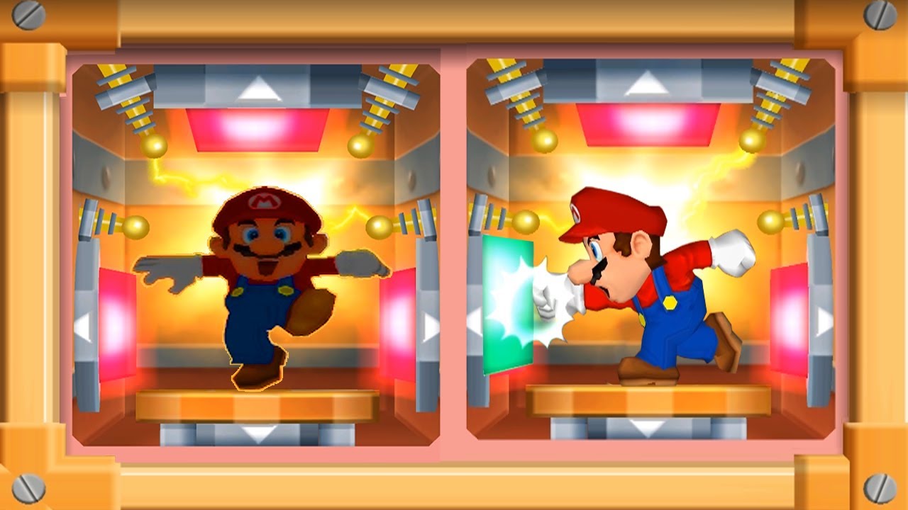 Mario Party 7 Minigames - Mario vs Luigi vs Yoshi vs Wario