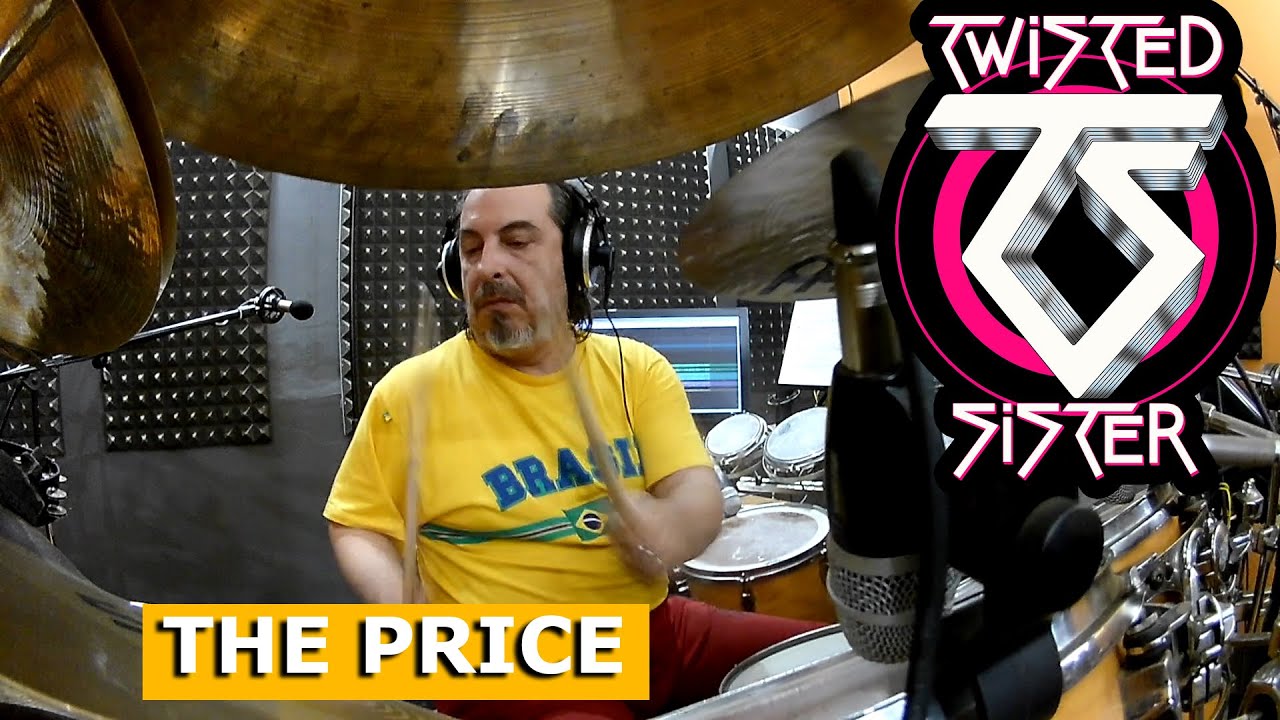 DRUM COVER   TWISTED SISTER The price  drum cover by stamatis Kekes