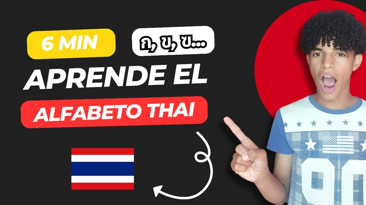 APRENDE el ALFABETO TAILANDÉS en CASI 6 MINUTOS GUÍA RÁPIDA y FÁCIL para PRINCIPIANTES
