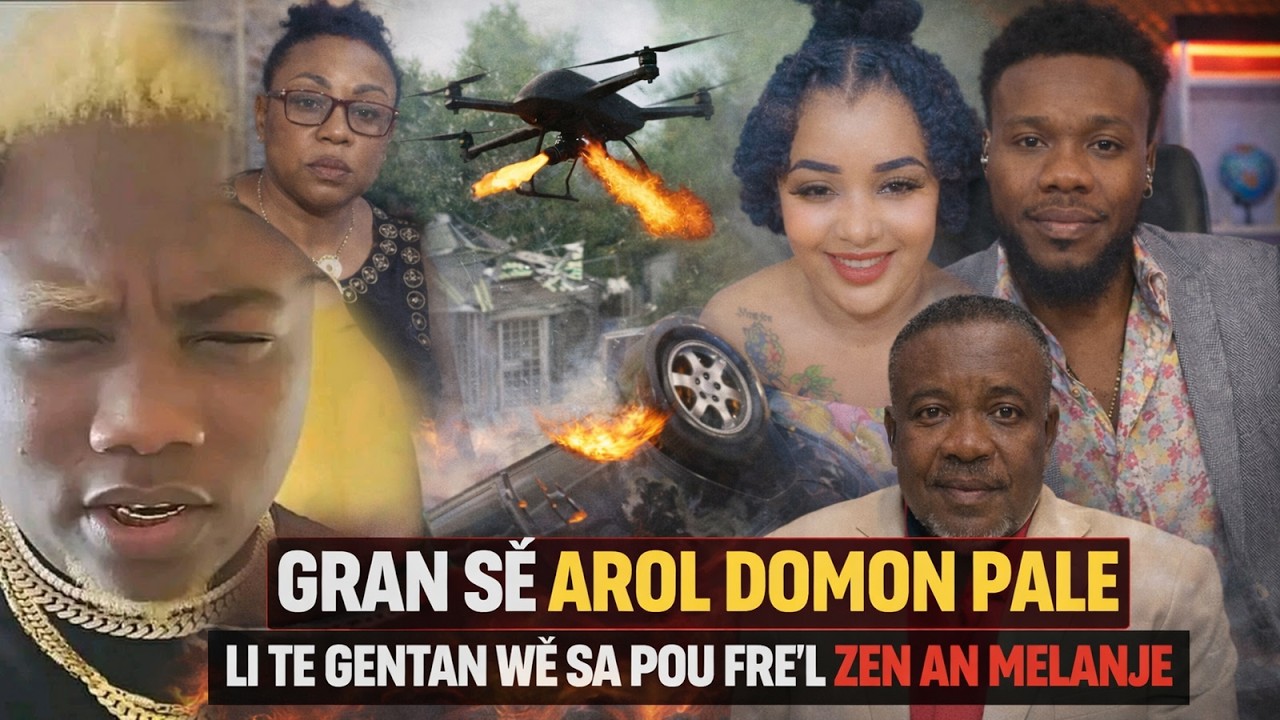 YON GRAN SE AROL DOMOND PALE - JOUNALIS LA TE KA M0URI WI, LI PAT KONN SI FANM LI AN TE RENMEN IZO 