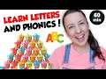 Apprenez lalphabet les lettres la chanson phontique  vido dapprentissage pour les toutpetits  sons de lettres  discours  abc