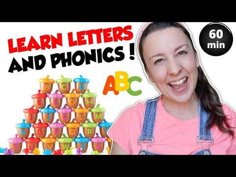 Learn The Alphabet, Letters, Phonics Song | Toddler Learning Video | Letter Sounds | Speech | ABCs