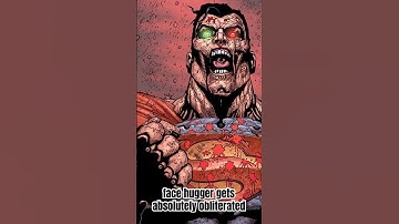 What If a Facehugger Attacks Cosmic Armour Superman? #shorts #viralvideo #scifi #dccomics #superman