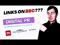 Digital pr link building  how to get links on bbc