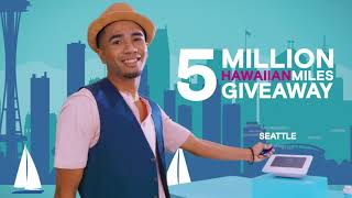 5 Million HawaiianMiles Giveaway