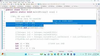 core java Wrapper class 03 and Exception handling basics