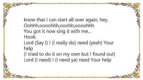 Deitrick Haddon - I Need Your Help Lyrics