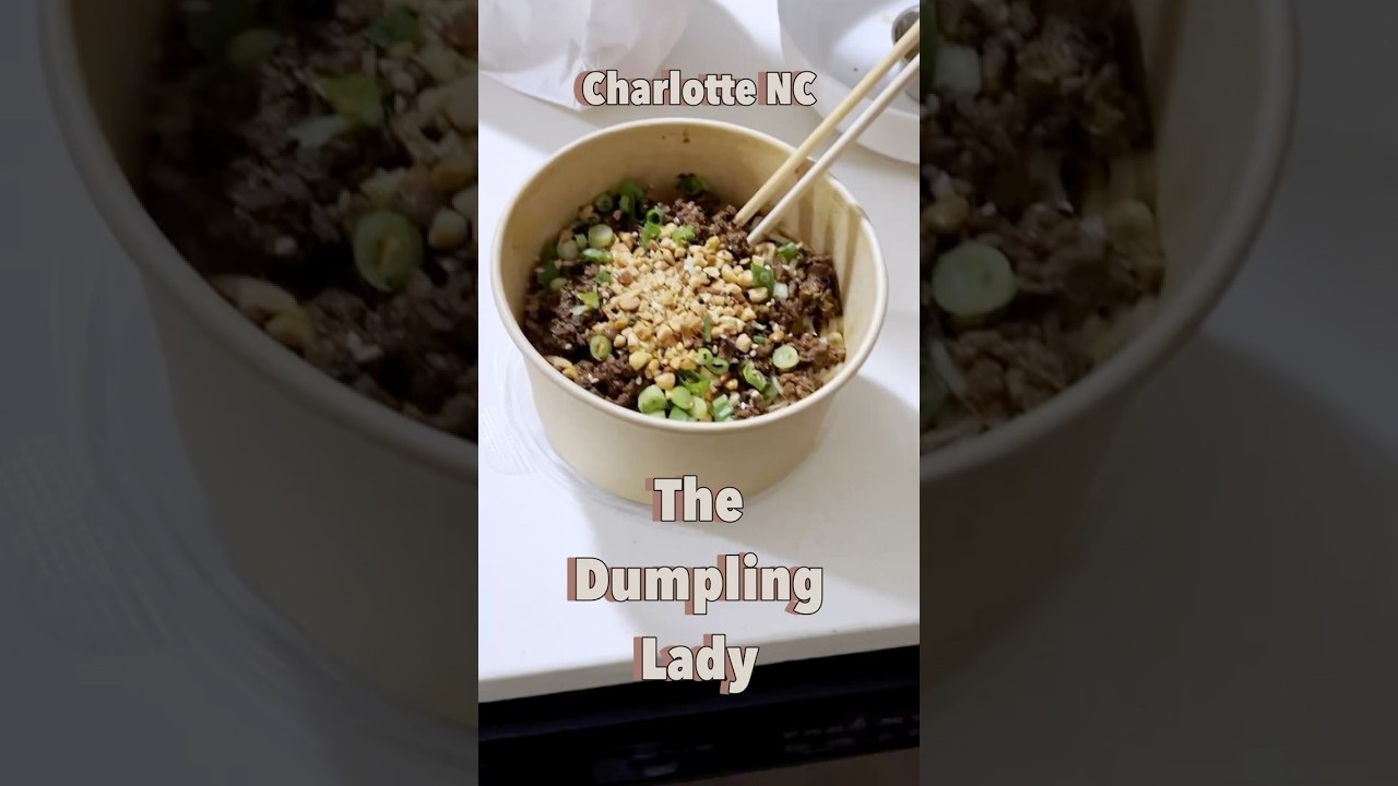 Trying The Dumpling Lady: Food + Price (Charlotte NC)