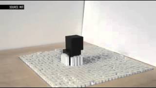 MIT's crazy new shapeshifting display can build miniature buildings