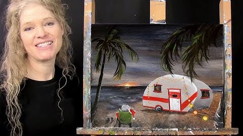 Learn How to Paint SANTA