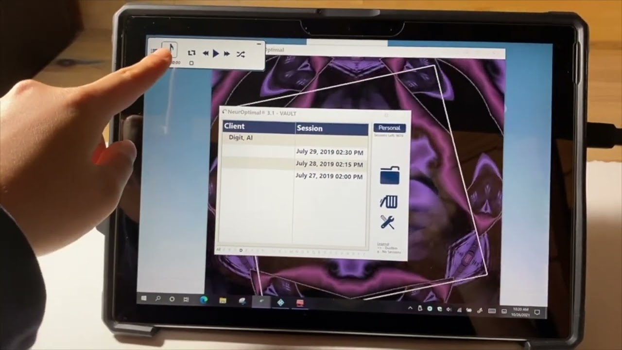 Neurofeedback at Home - How to start a NeurOptimal® Session at Home from Neurofeedback Training Co.