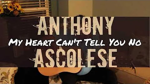 "My Heart Can't Tell You No" (Rod Stewart) - covered by Anthony Ascolese