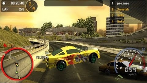 Need For Speed: Most Wanted 5-1-0 (PSP) Gameplay Part 12 - PPSSPP Android Emulator