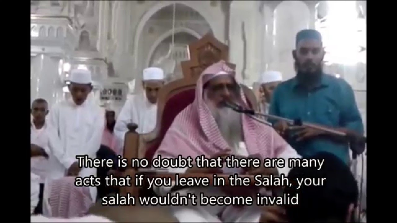 Joining Feet to Feet - Shoulder to Shoulder in Salah - Shaikh Wasiullah Abbas