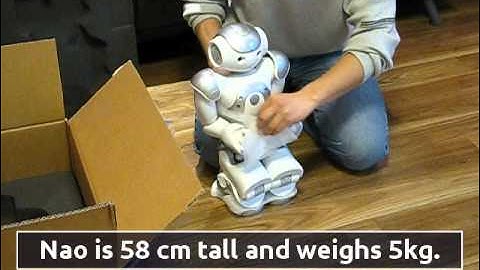 Nao Robot Unboxing - Aldebaran Developer Program