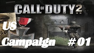 Call of Duty 2 (2005) #01 - US Campaign Part 01 - The Battle of Pointe du Hoc