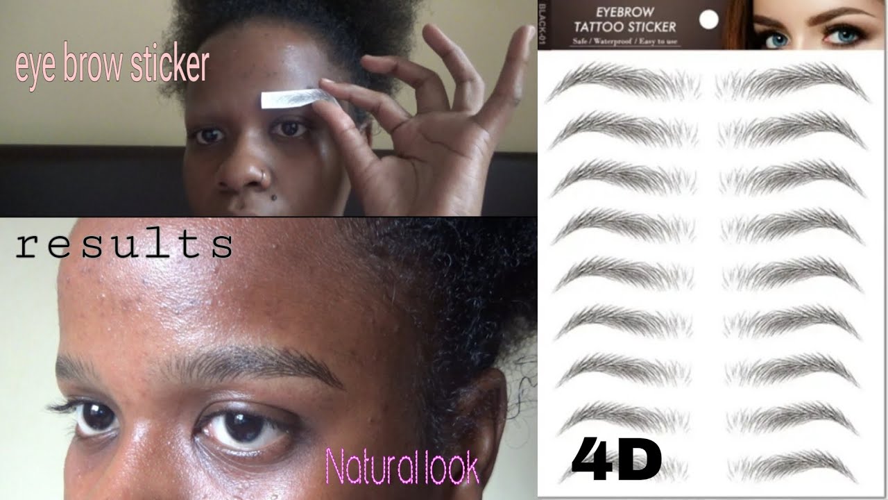 THE SIMPLEST WAY TO STICK AND REMOVE TEMPORARY EYEBROW TATTOO STICKERS the-simplest-way-to-stick-and-remove-temporary-eyebrow-tattoo-stickers