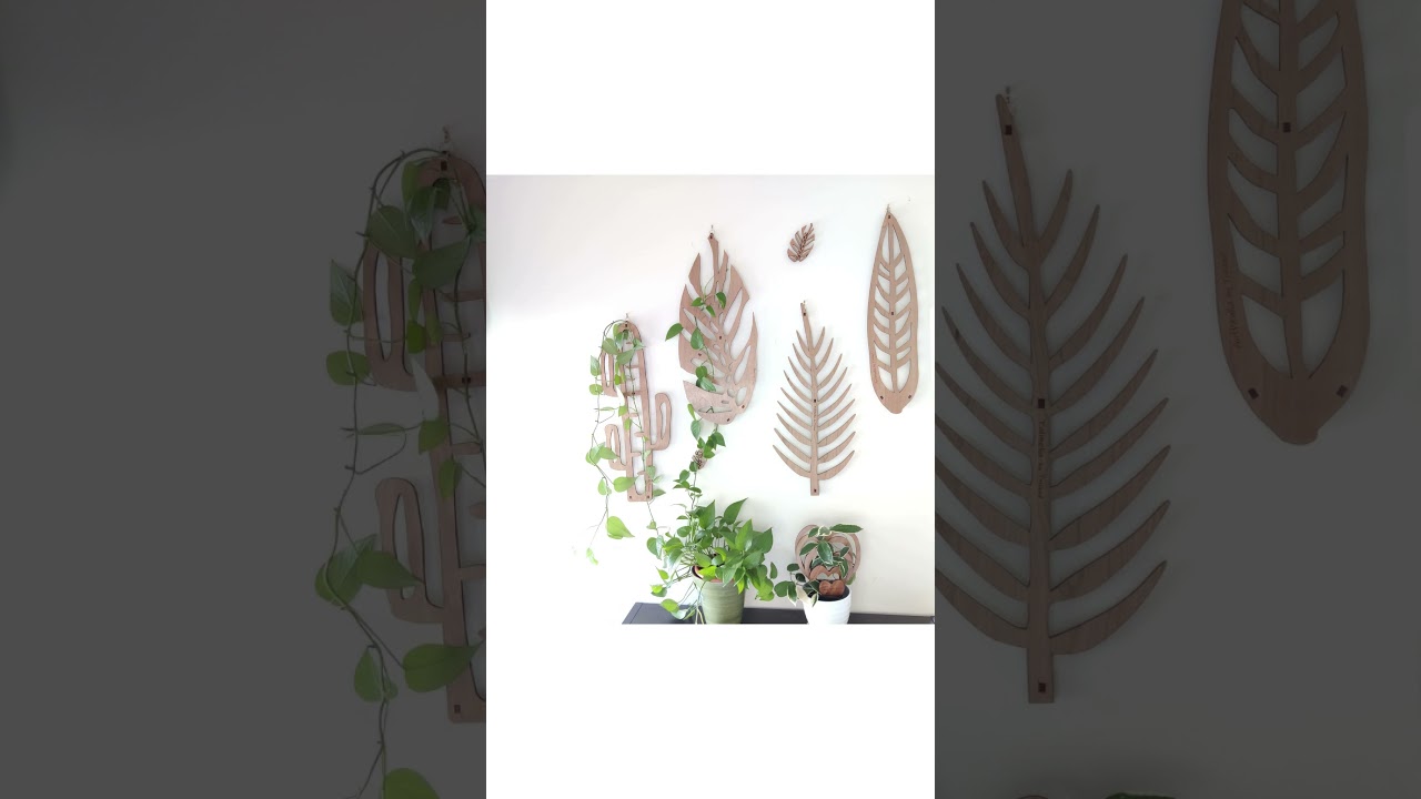 Style & Display Houseplants with Designer Trellis | Wall Decor Ideas | Indoor Vertical Garden