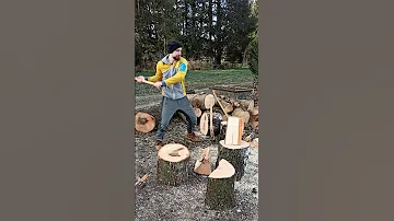 Cracking Wood With Mortalkombat Sounds Shorts Axe Viral Workout Mortalkombat 