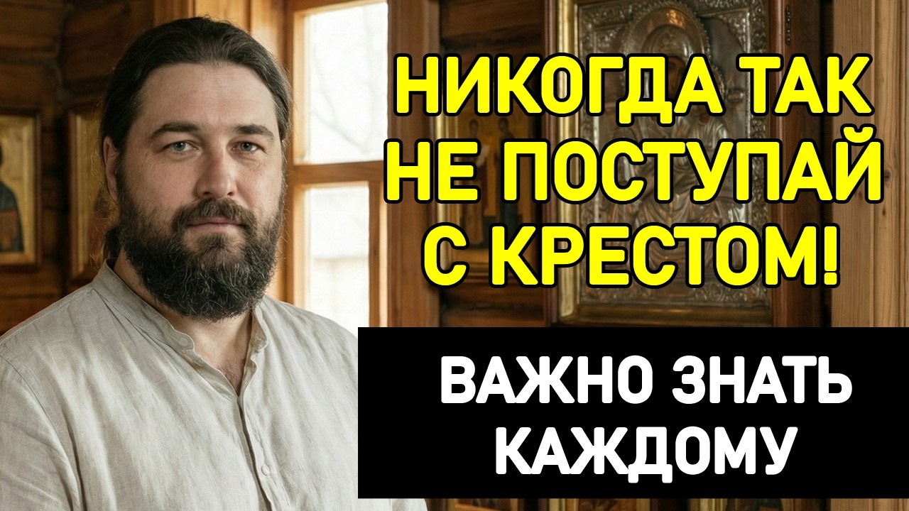 НИКОГДА Так Не Поступайте со Старыми Иконами! Эту Ошибку Допускают Почти Все.Священник Предупреждает