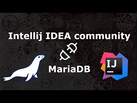 How to connect Intellij IDEA community to MariaDB