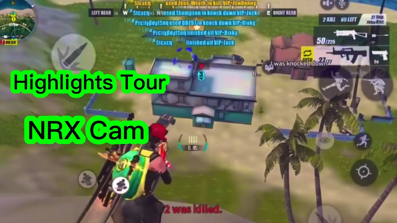 NRX Cam Highlights Tour | Rules of Survival | JaSon Gaming