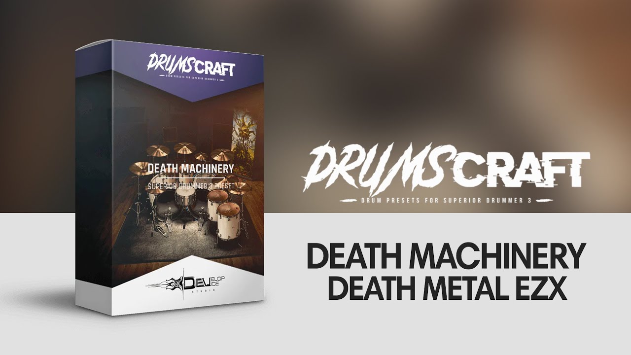 Death Machinery: Superior Drummer 3 Preset - Sound Demo Video