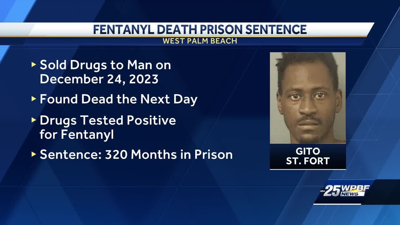West Palm Beach man sentenced for selling fatal drugs - YouTube