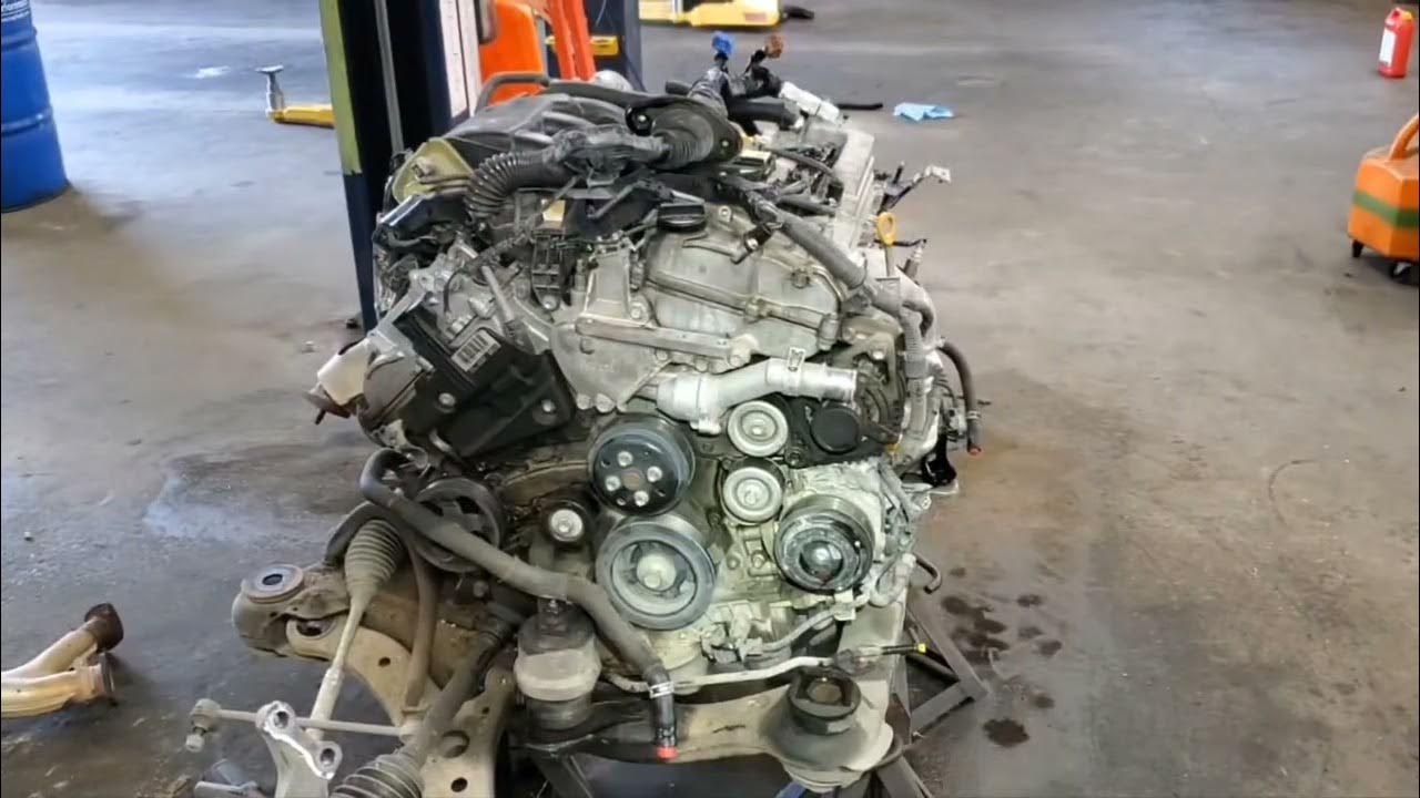 2007 Lexus RX 350 Engine Removal - YouTube