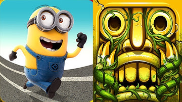 Minion Rush Vs Temple Run Lost Jungle Scarlett Fox || Android iPad iOS Gameplay HD IP PLAYGAME