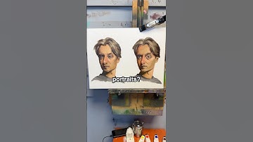 Cheap vs Expensive Paint Brushes #artist #art #oil