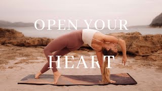 Open Your Heart | Loving Yoga Flow To Connect With Your Center