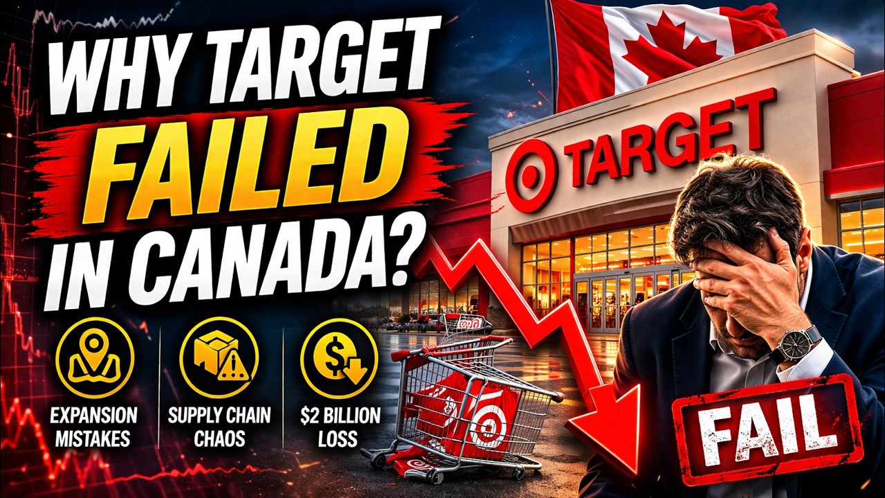 Target Failure Why Target Failed in Canada | $2 Billion Retail Disaster Explained ...
