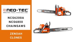 Neotec Ncs6200A & 6800 Chainsaws Zenoah Clones