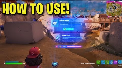 How to USE NEW AUGMENTS / PERKS in Fortnite Chapter 4! (How to ACTIVATE Augment System)
