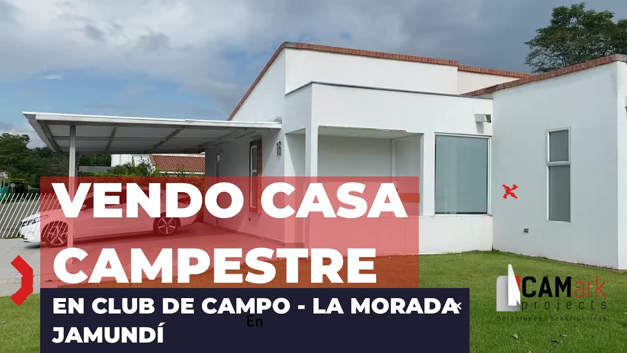 VENDO 🏡 CASA CAMPESTRE EN 📍 LA MORADA - JAMUNDÍ