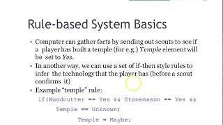 Rule based System (Part 2)
