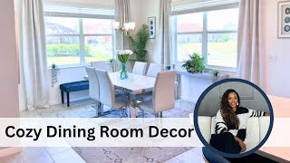 Transform Your Dining Room With These 5 Cozy Decorating Tips