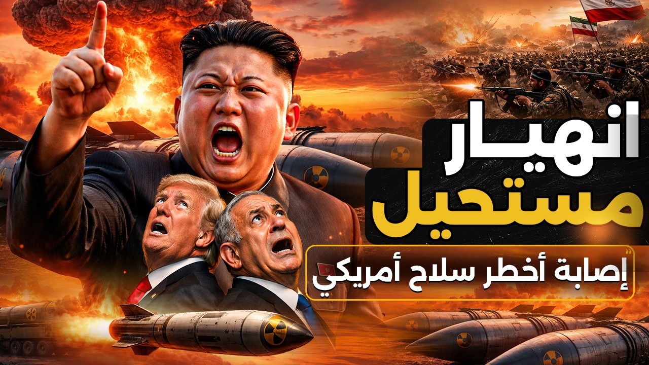 انهيار مستحيل ! إيران تصيب أخطر سلاح أمريكي بالبحر ومفاجأة كوريا؟ | #امريكا #الخليج #ايران #إسرائيل